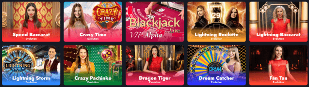 Игровые слоты Banda Casino Банда Казино ассортимент игр